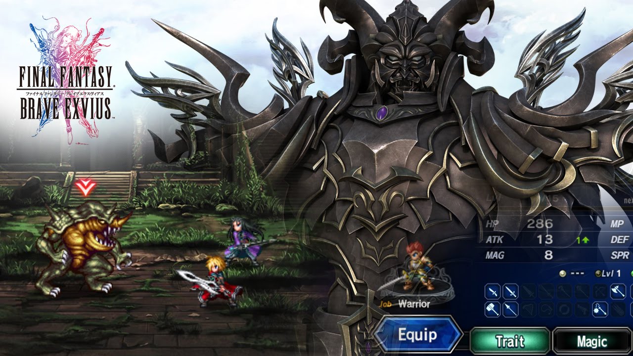 FINAL FANTASY: BRAVE EXVIUS – ANDROID GAME – REVIEW — Steemit