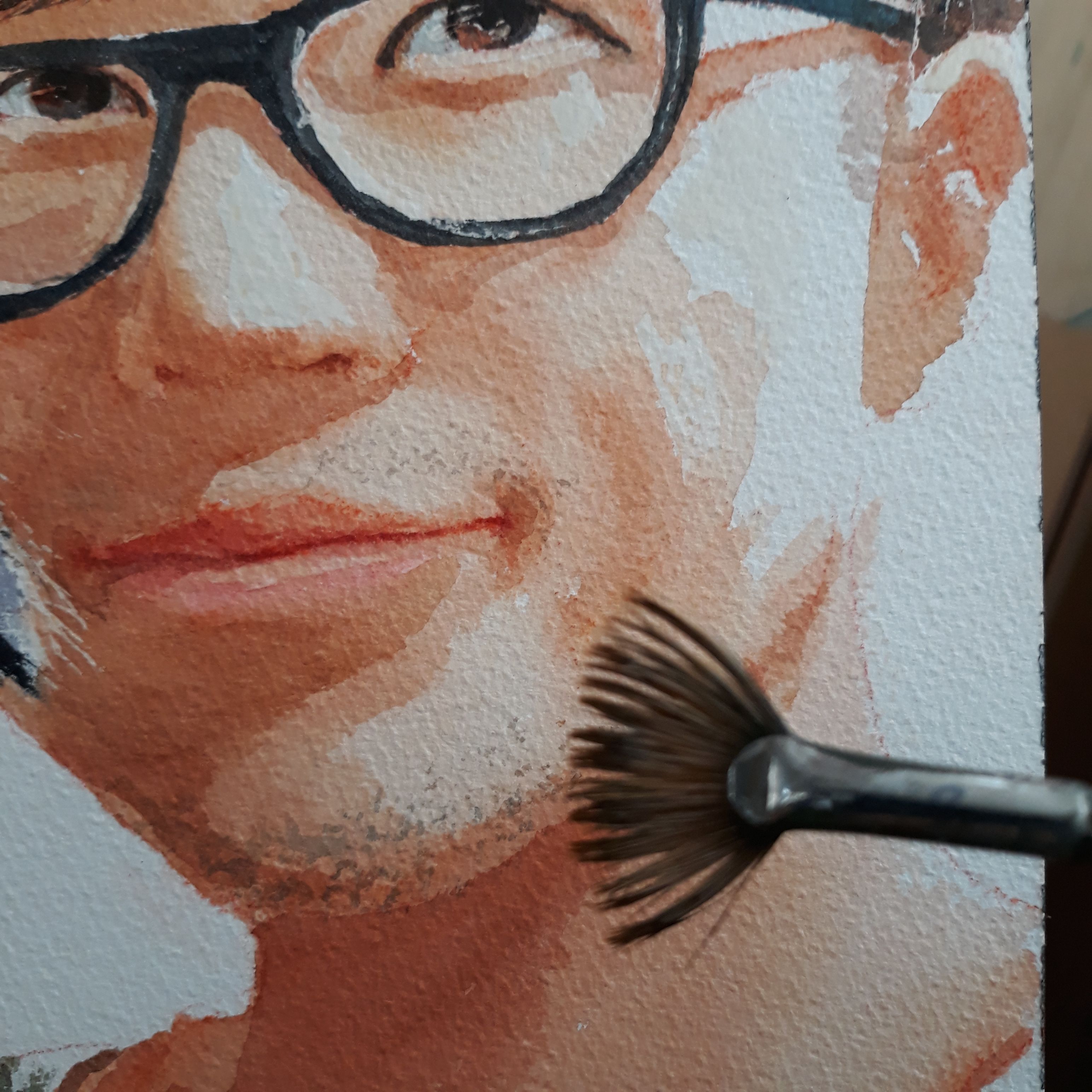 인물수채화 그려드리기[이벤트-11차] [event.11]I will draw& give your portrait n How to draw animal/ ♥lovesharing. & @rbaggo 님의 그분들