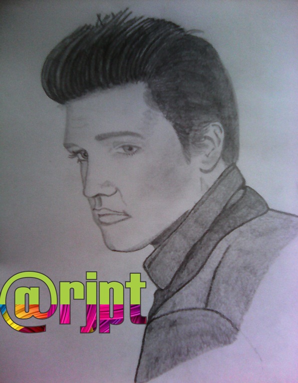 Drawing Elvis Presley — Steemit
