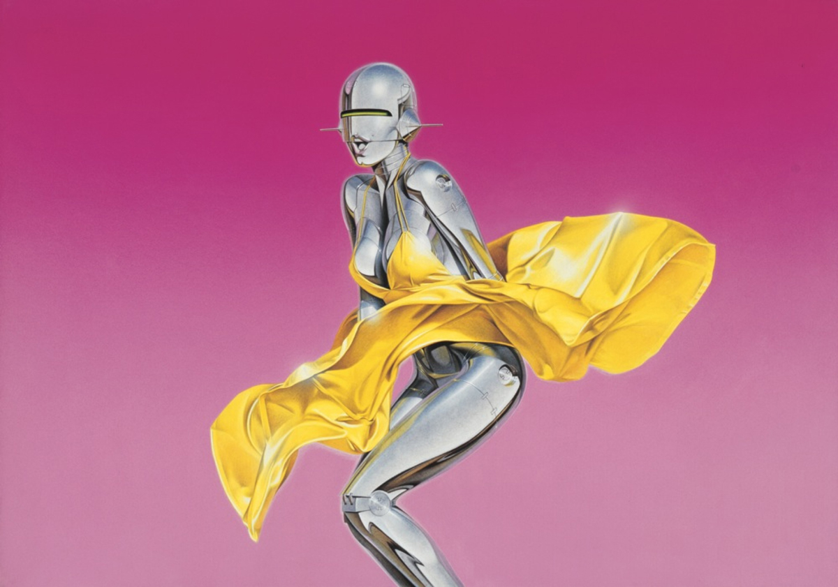 【安い超歓迎】Hajime Sorayama Classic Robot Surf Sculpture Silver 空山基 クラシックロボットサーフ ★サイズ48ｘ50ｘ52ｃｍ、正規品 F36 その他