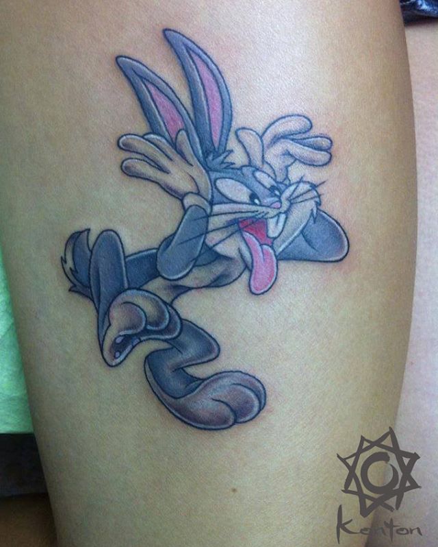 30 Bugs Bunny Tattoo Designs with Meanings and Ideas  Body Art Guru