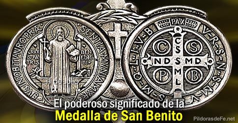 Medalla de San Benito y su poder Exorcístico #sanbenitoabad 
