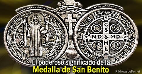 Diócesis de Pasto - 🔘 MEDALLA DE SAN BENITO San Benito, Patrono de los  exorcistas, de Europa y del Monacato Occidental. Compartimos algunos datos  y el significado de las inscripciones que se