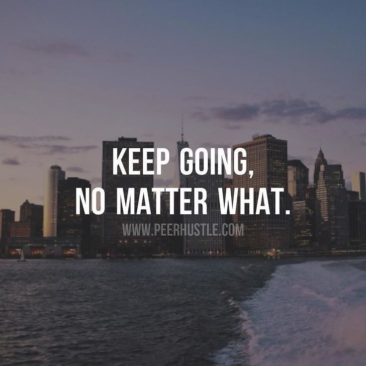 Don't Let Anything Stop You — Steemit