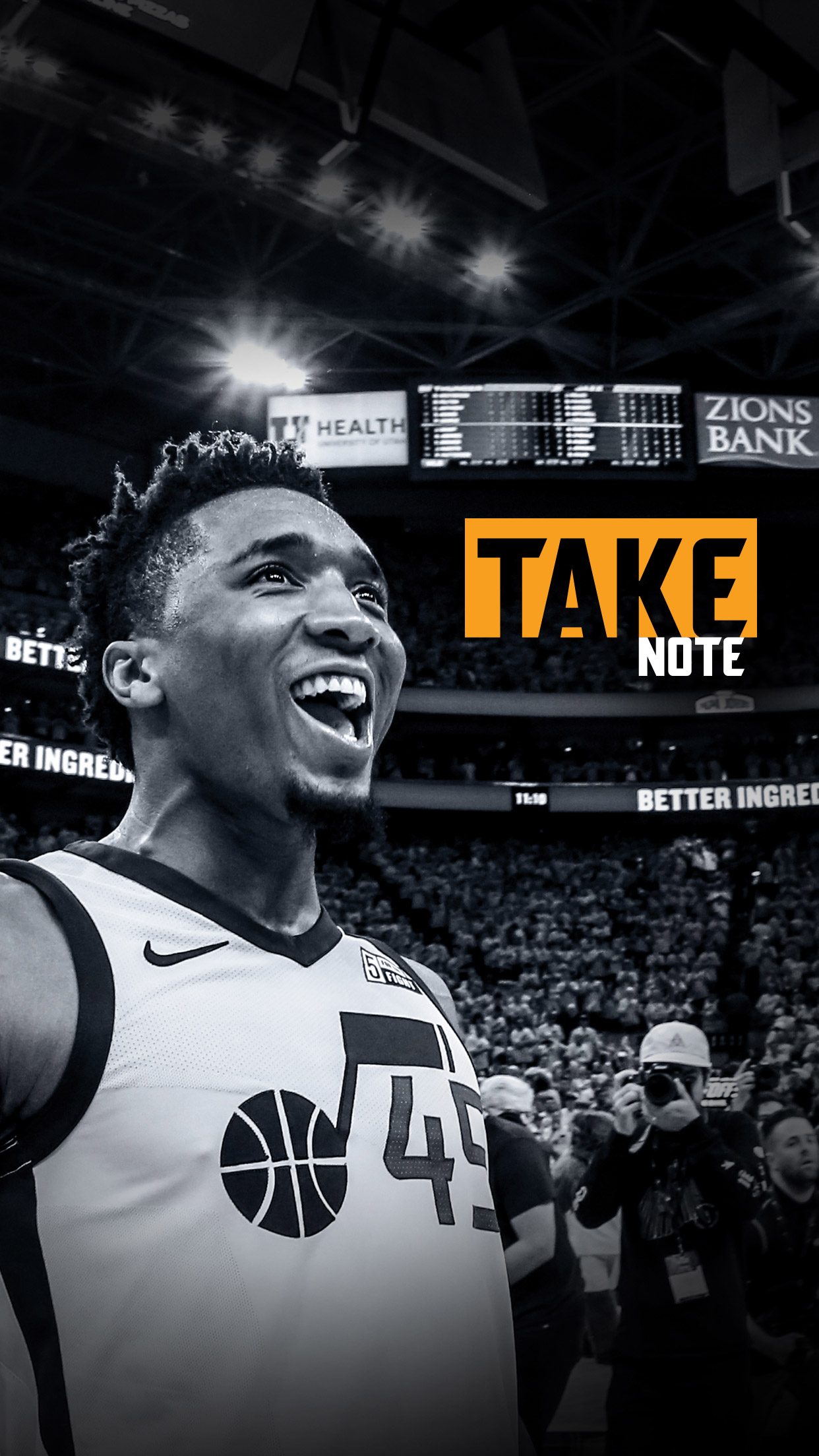 pic Take Note Utah Jazz Logo hats off to utah jazz takenote
