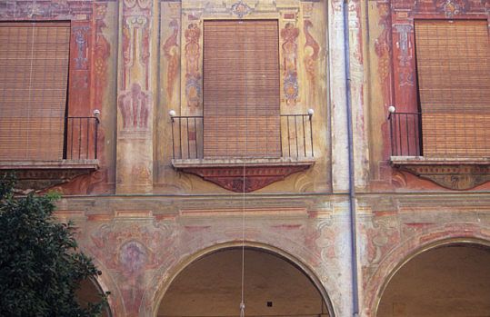 Spain - Granada - Courtyard at the hospital at San Juan de Dios basilica.jpg