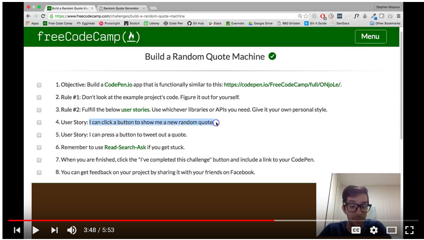 Free Code Camp Random Quote Generator Tutorial Steemit Enchanting Random Quote Generator Free Code Camp Random Quote Generator Tutorial Steemit Enchanting Random Quote Generator