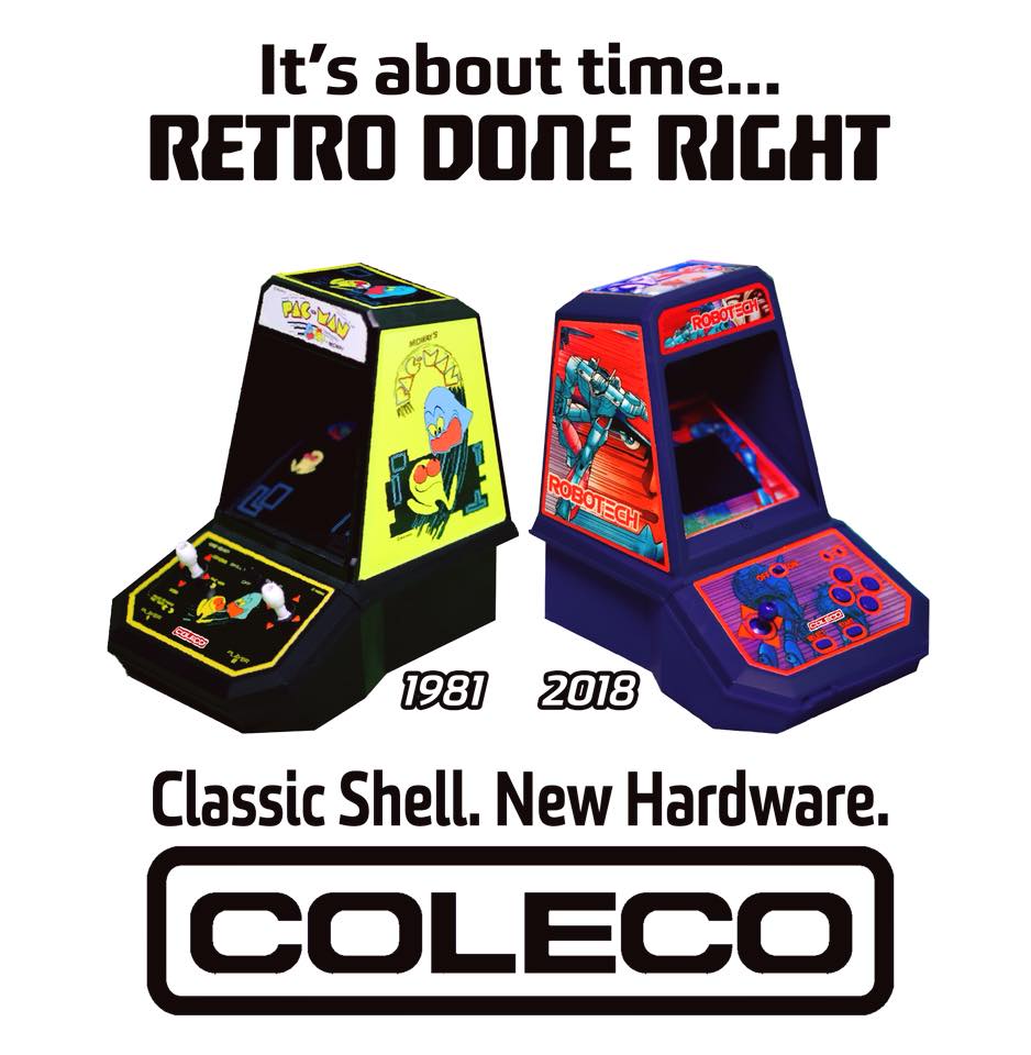 My Arcade Adds Bandai Namco Games To Product Line Coleco Shows New Units Steemit