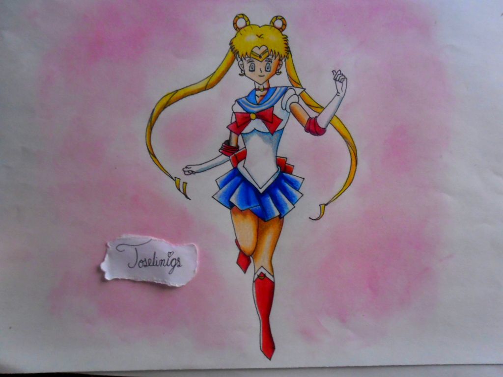 Dibujo paso a paso de Sailor Moon — Steemit