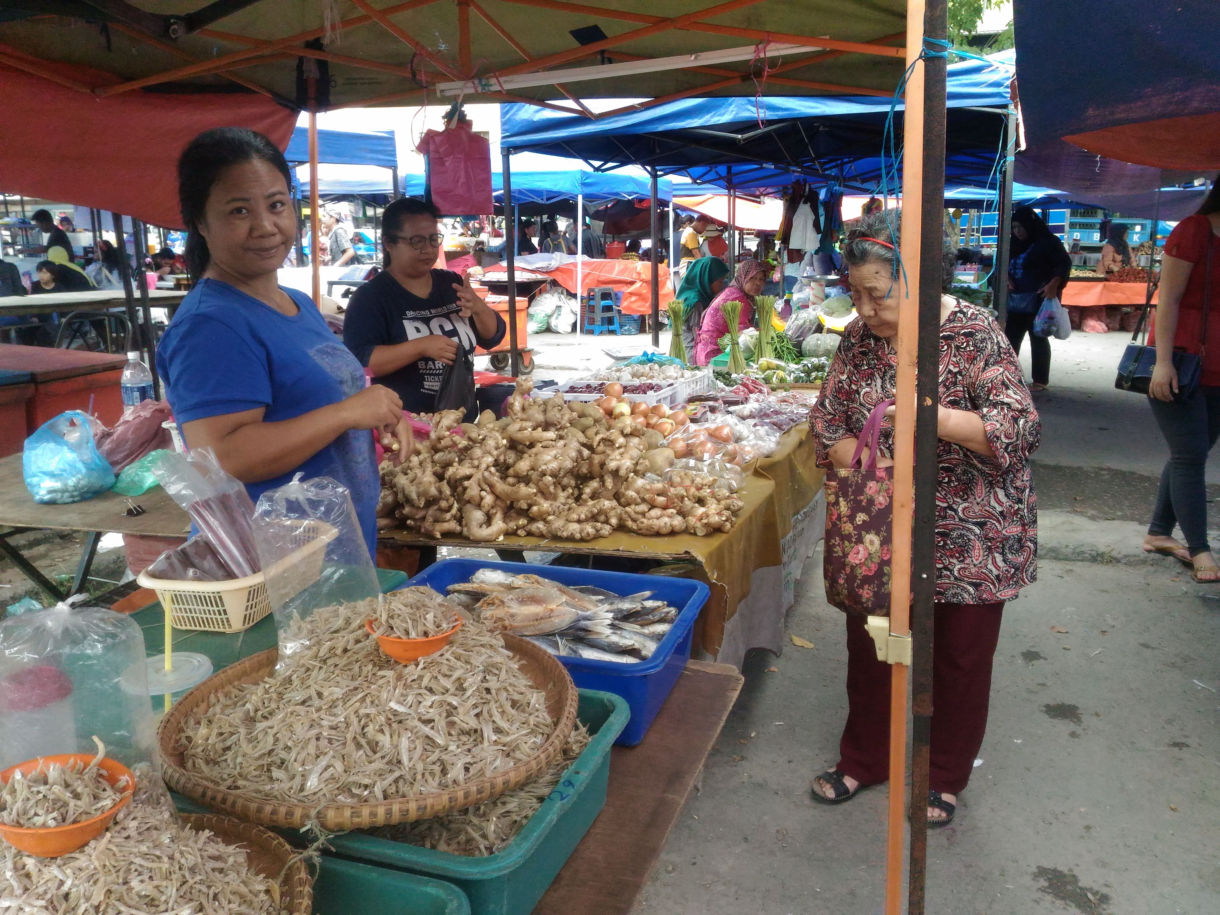 Weekly Market Inanam Township Sabah Steemit