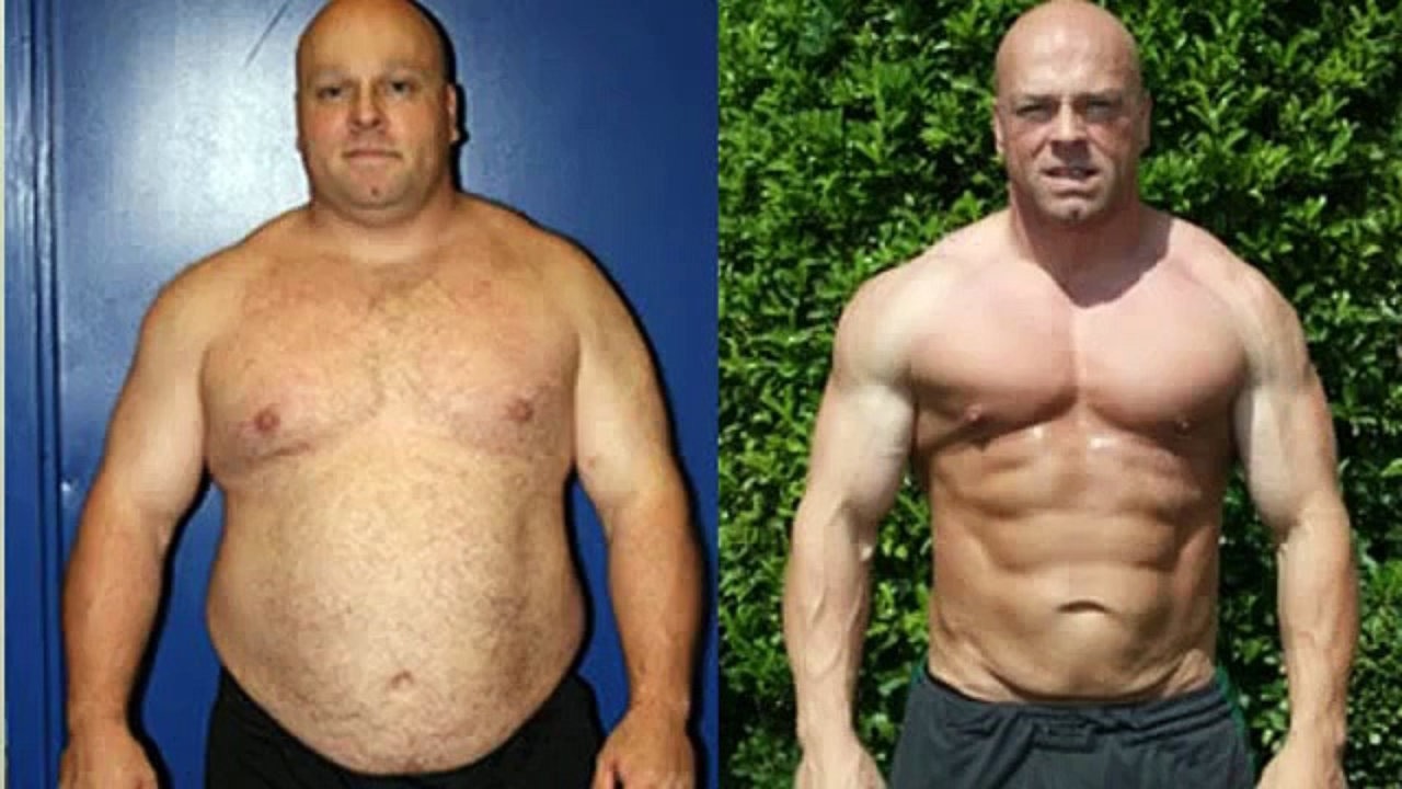 Мужчина после 40 похудел