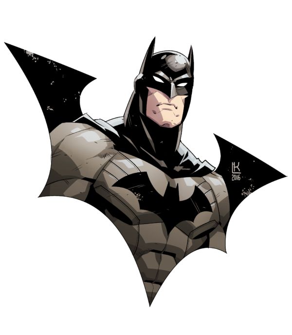 Batman (dibujo) sencillo pero excelente progreso con colores — Steemit