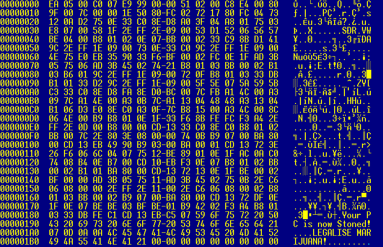 Hexcode_stoned_virus_DOS_codepage_850.png
