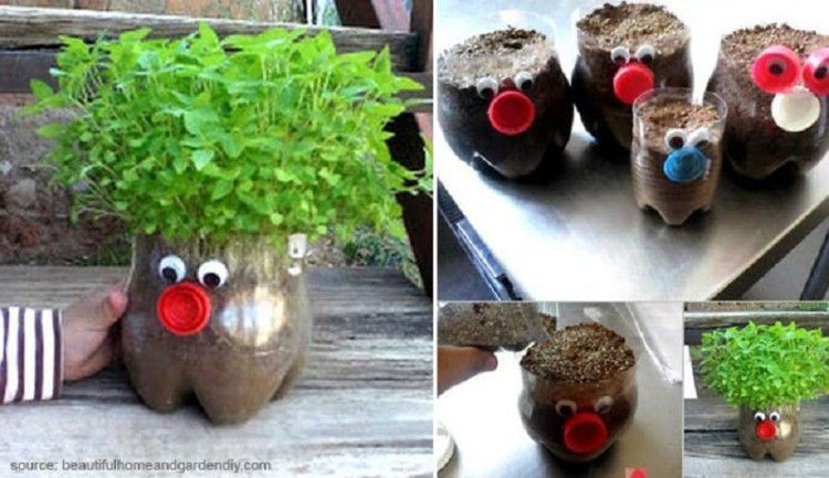 Cara Membuat Kerajinan Tangan Dari Botol Bekas Berbentuk Pot Bunga Plaza Indo