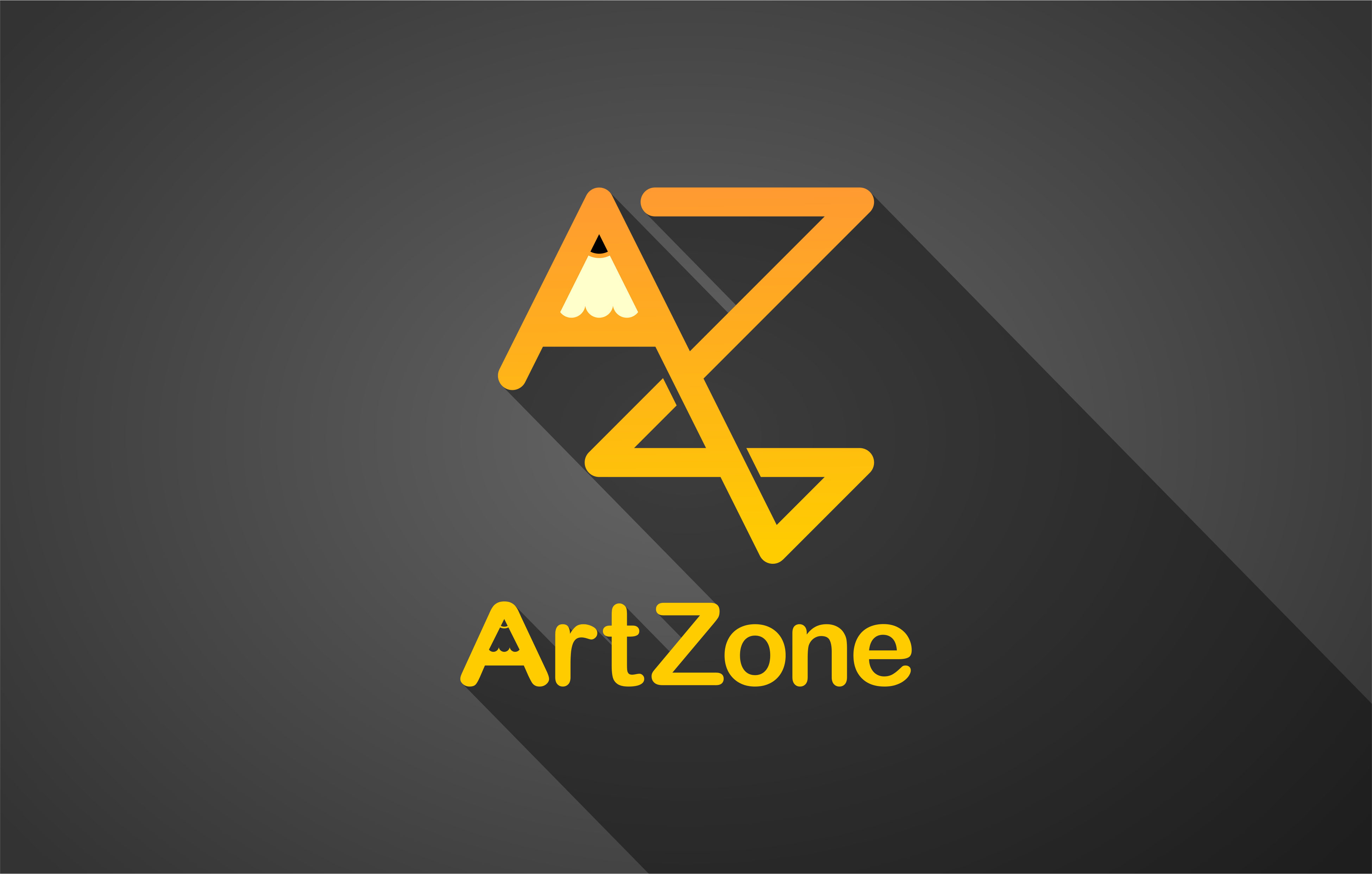 Артзона. ARTZONE. Логотип студии рисования ARTZONE. Zone Art. Logo for Contest.