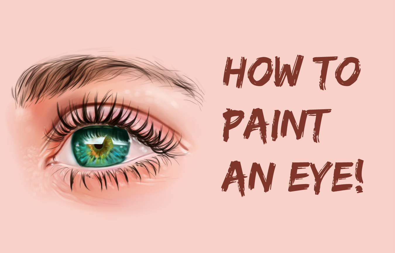 DIGITAL ART TUTORIAL How to paint an eye Steemit