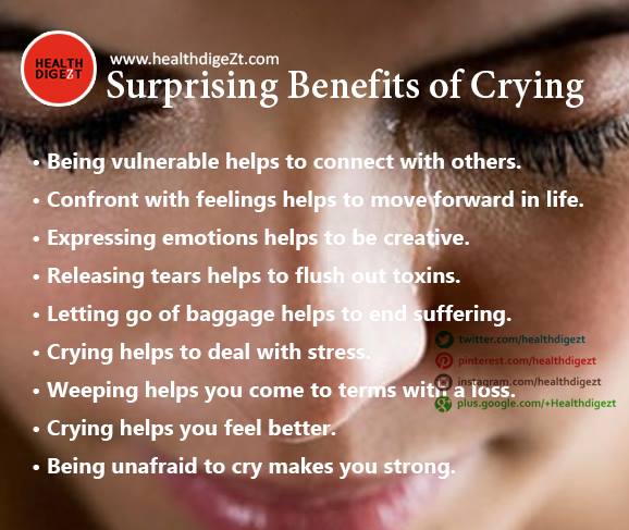 The Benefits of Crying