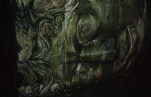 Turkey - Istanbul - The Basilica Cistern - A Medusa's Head II.jpg