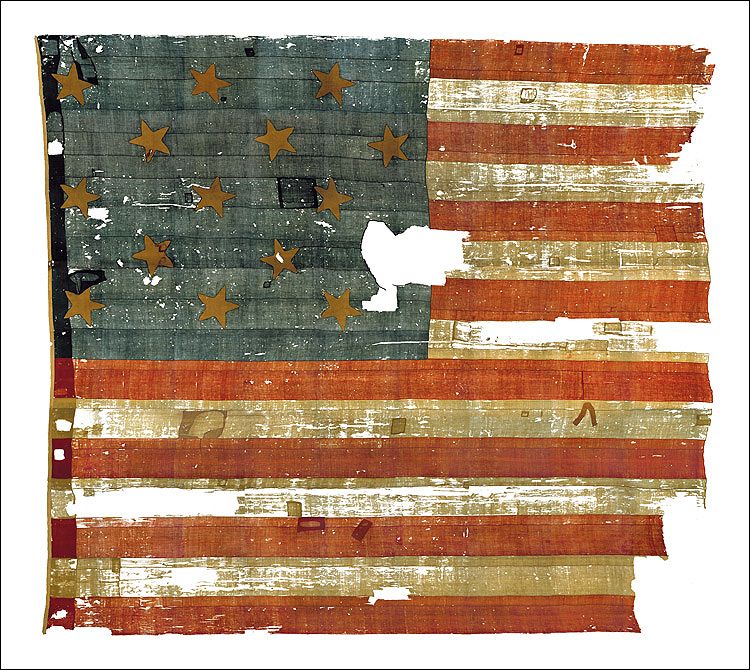 BETSY ROSS FLAG WOVEN WITH FIBERS FROM THE CANNABIS PLANT - VINTAGE AMERICANA.jpg