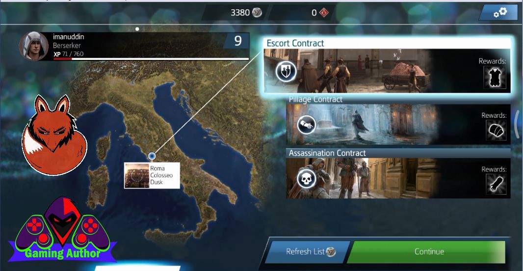 How to play the game assassin's CREED IDENTITY – MISSION: CONTRACT on  android #52 — Steemit