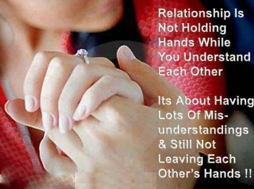 Relationship Is Not About Holding On When You Understand Each Other Relationship Is Not About Holding On When You Understand Each Other