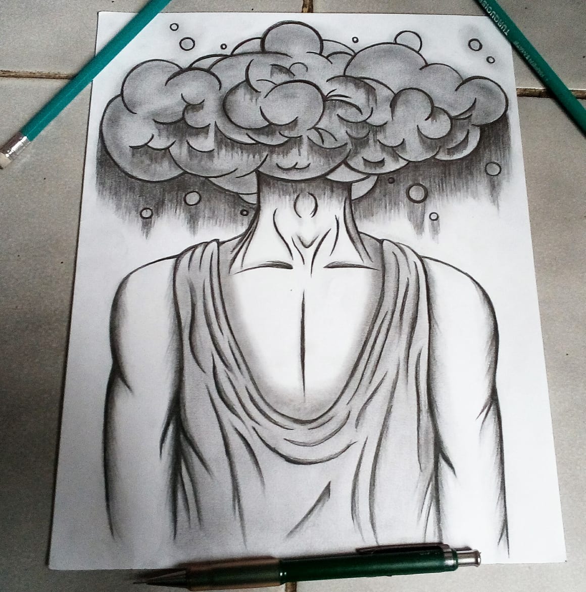 arttok #artistsoftiktok #drawing #mind #reflection #drawing #hobby #a... |  TikTok