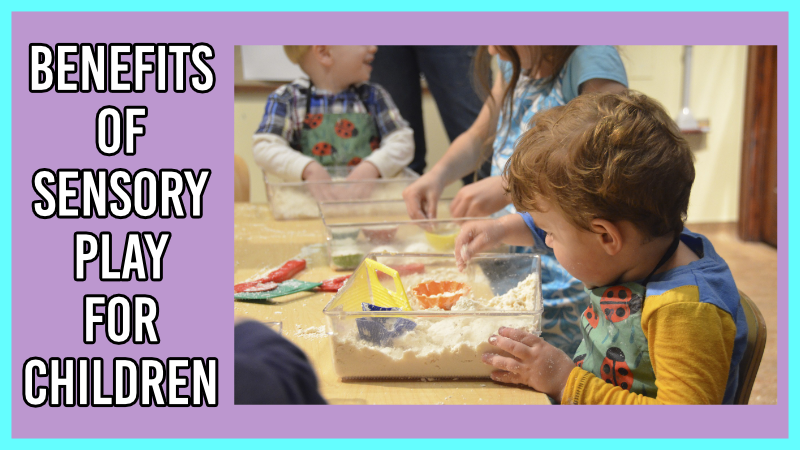 sensory play benefits for toddlers