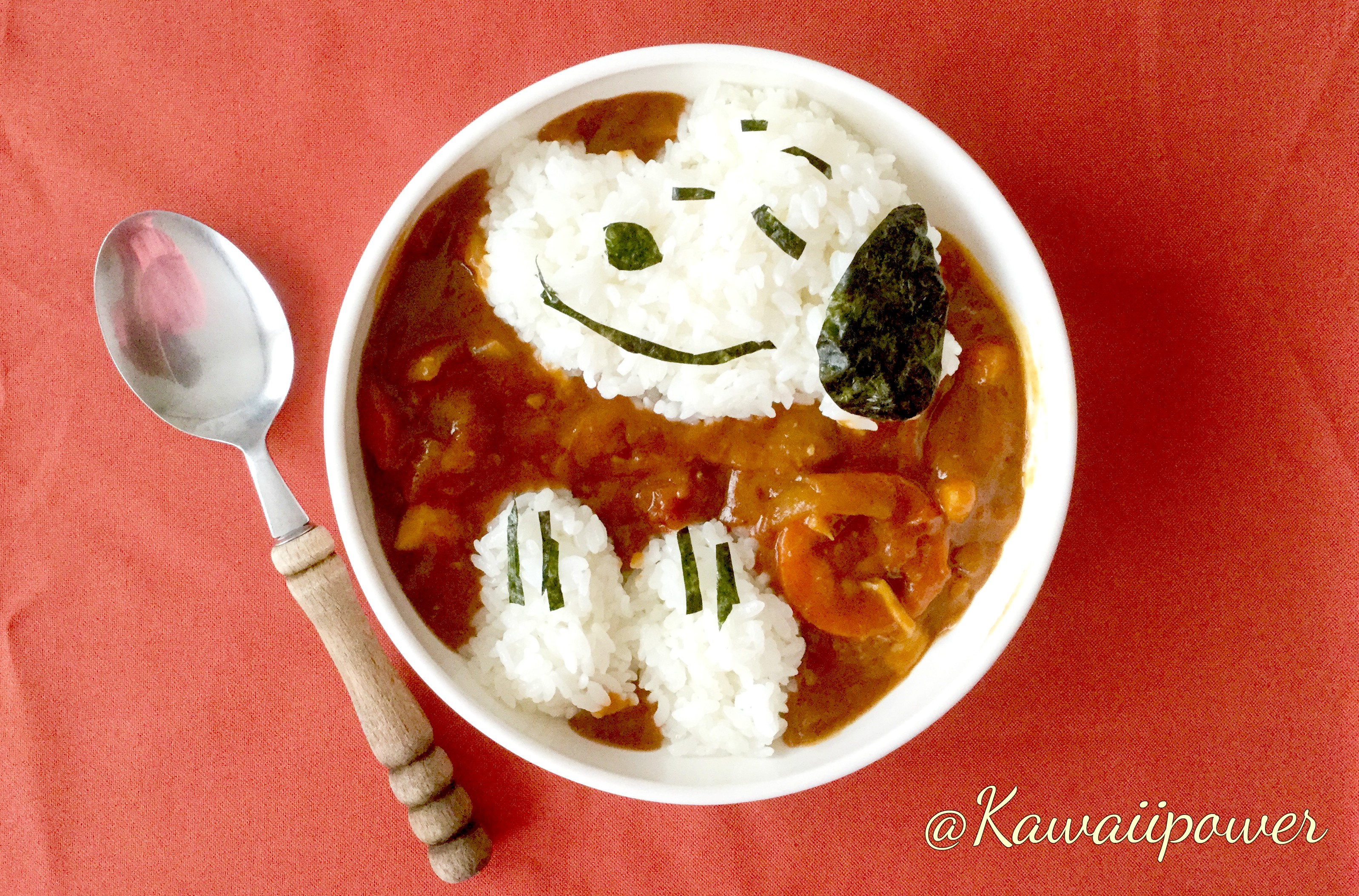 Homemade Cutest Snoopy Curry Kawaiipower シチューの余った野菜でスヌーピーカレー ﾉ Steemit