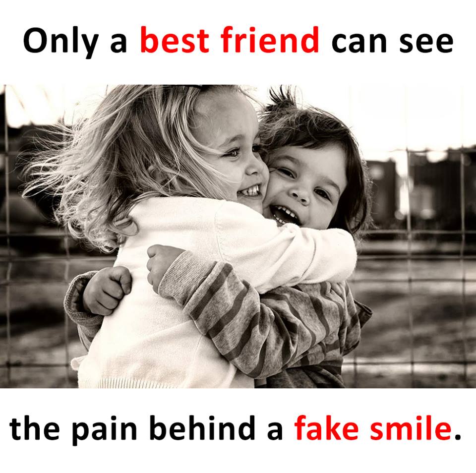 Only Best Friend Can See The Pain Behind Fake Smile #Meme109 — Steemit