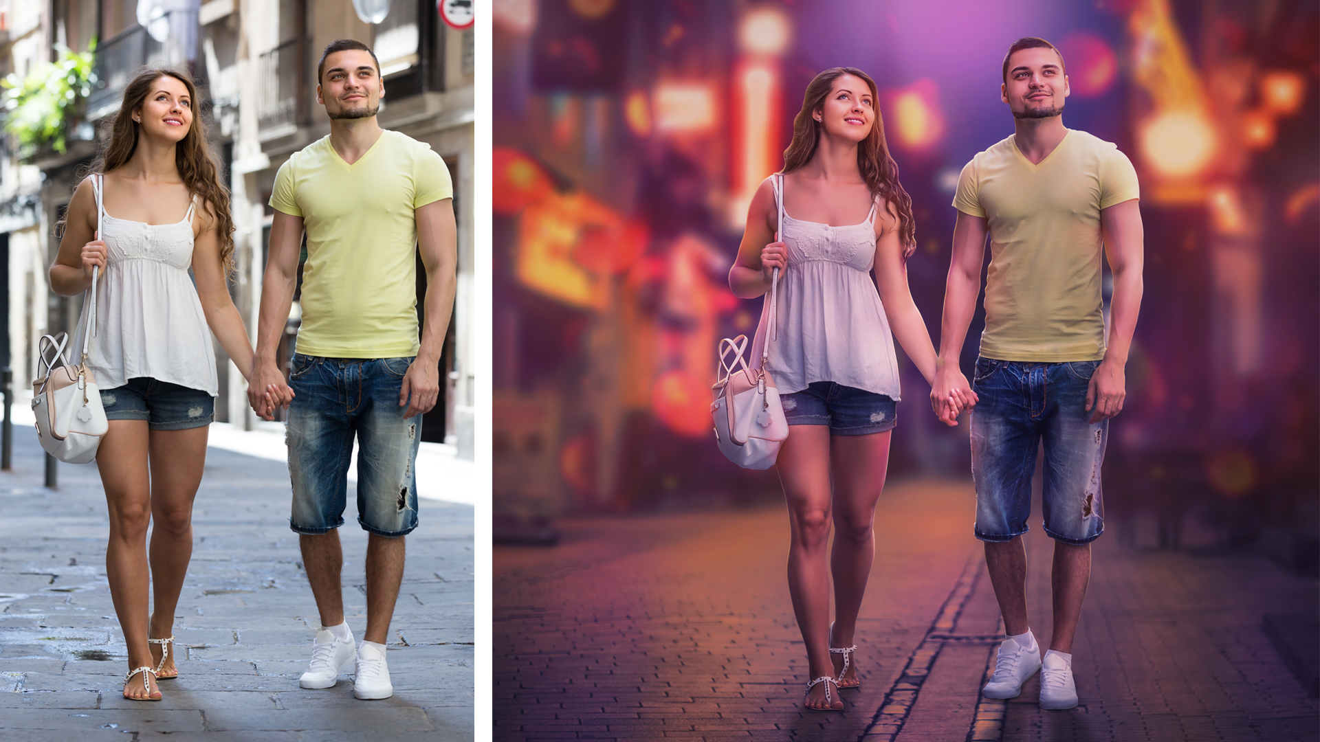 Change ROMANTIC Background and Mixing Colorful Grading Photoshop Tutorial [valentine's day special].jpg