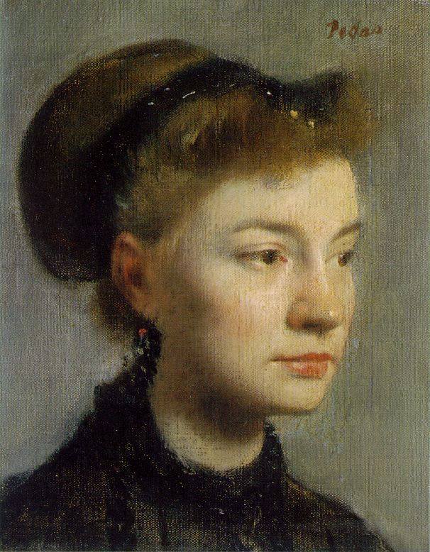 Retrato de uma mulher jovem 1867 degas.jpg