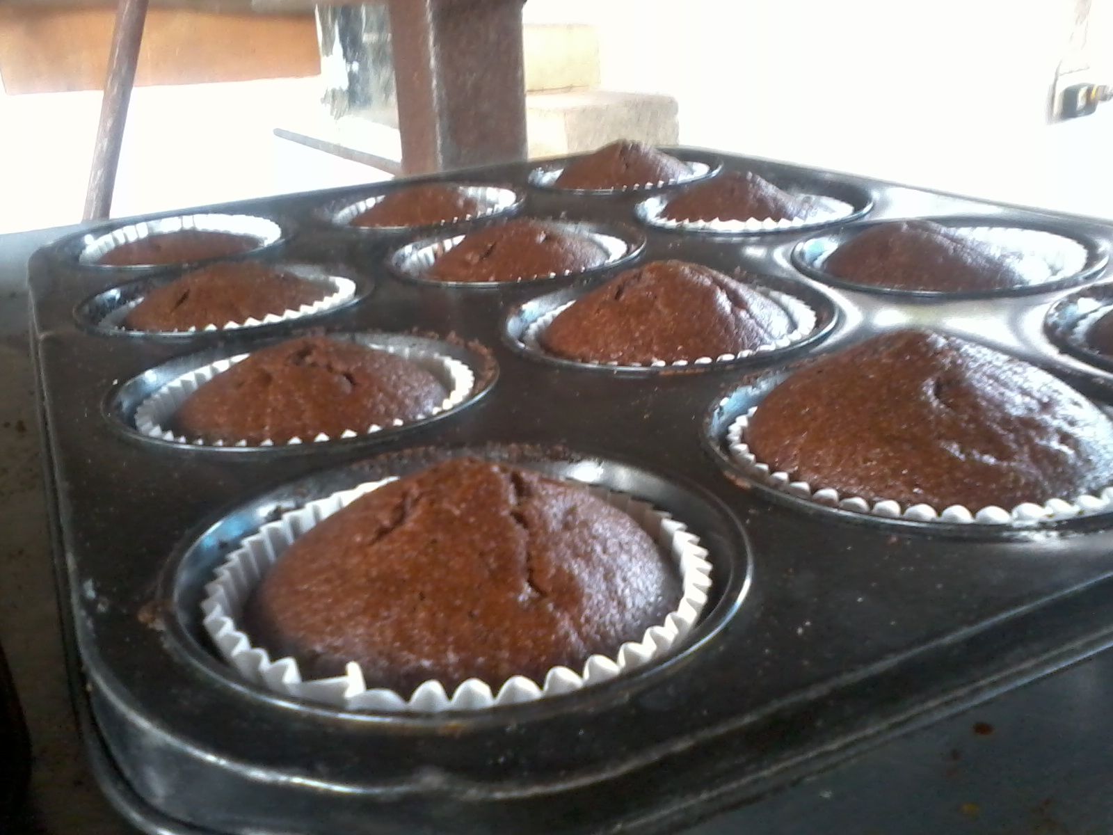 Receta Vegana Cupcake de chocolate (Sin mantequilla, huevos ni leche) —  Steemit