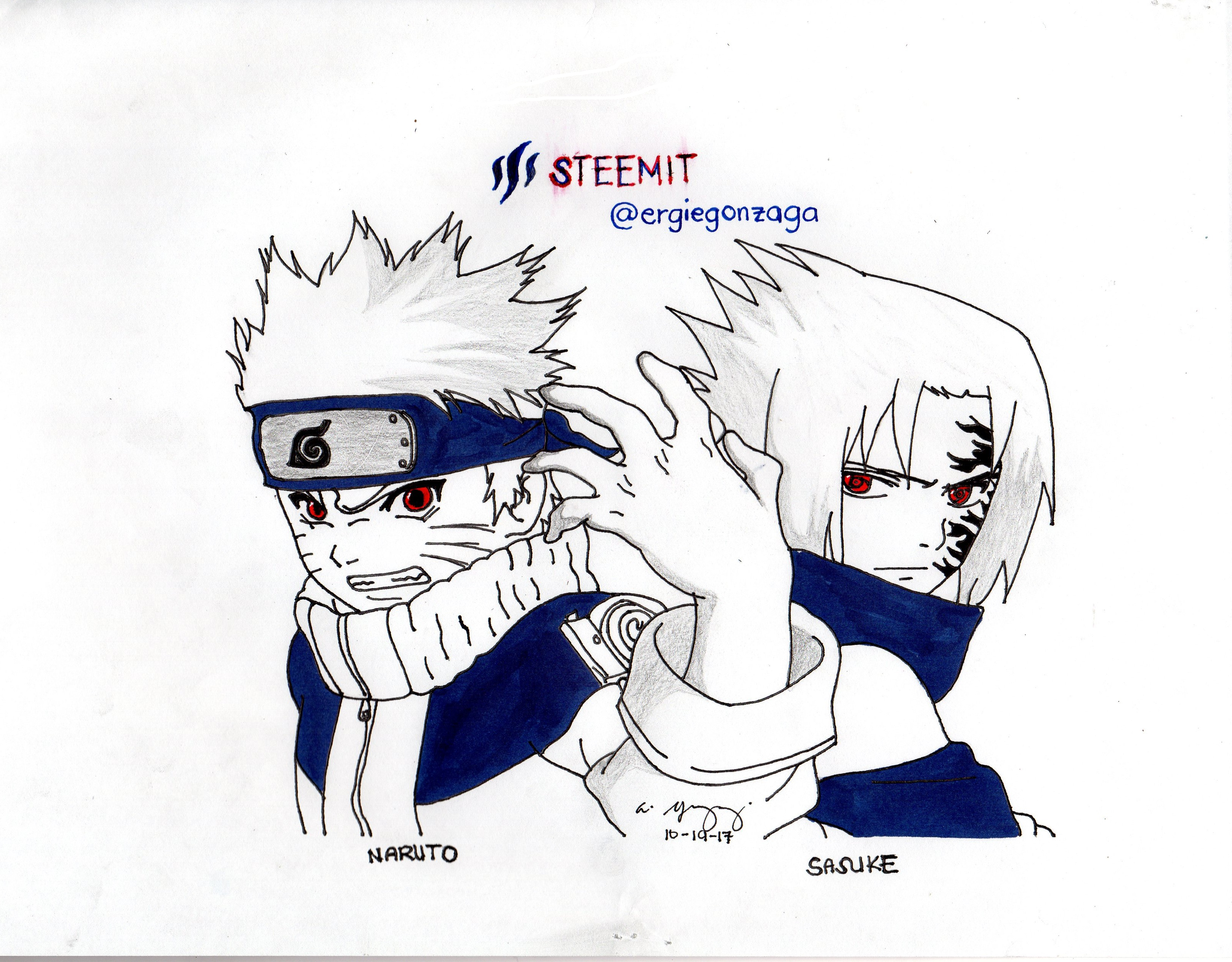 Art #2 Naruto Sketch — Steemit