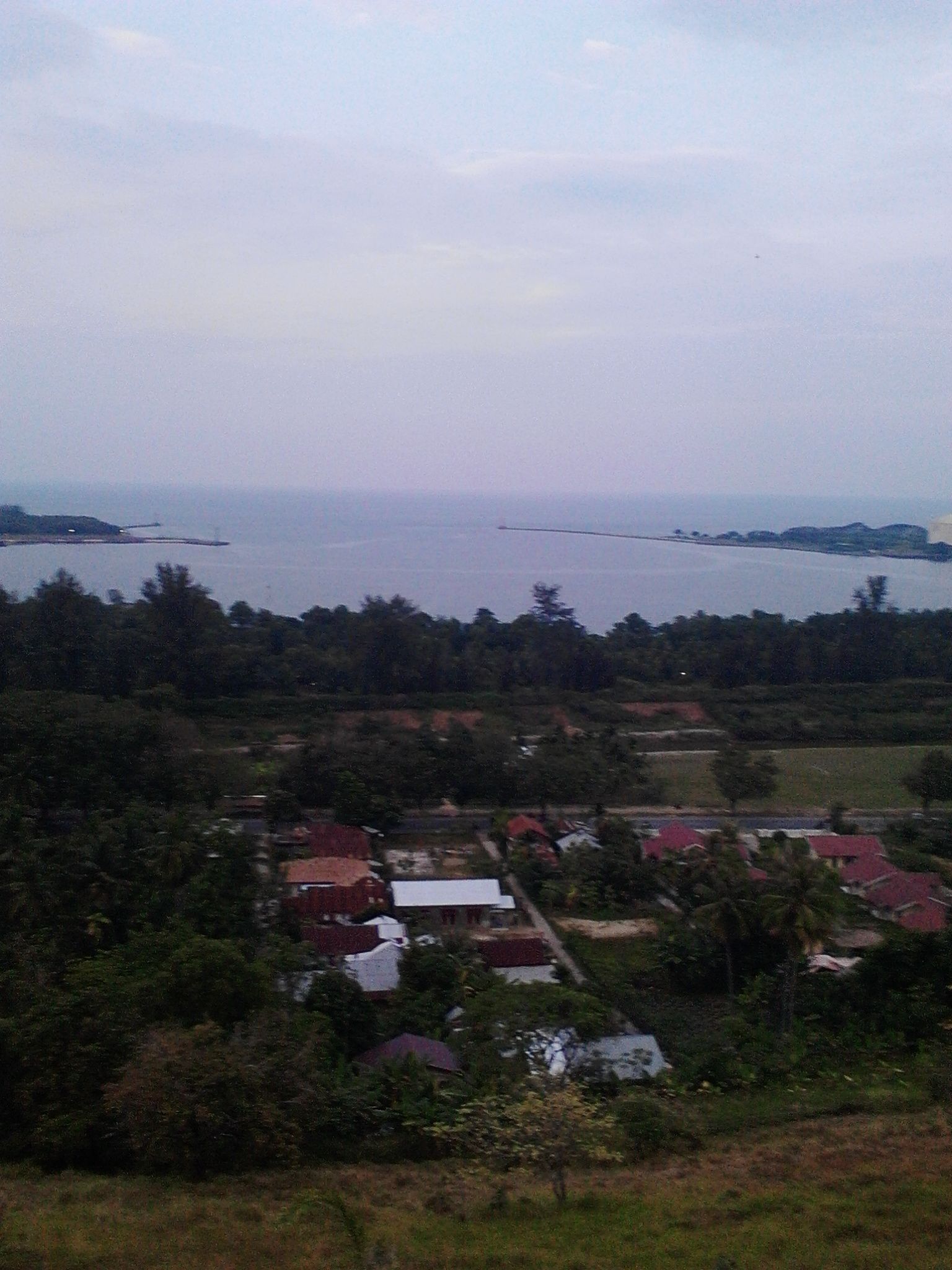 Beautiful View At The Top Of Goa Japan Hill Pemandangan Indah Di