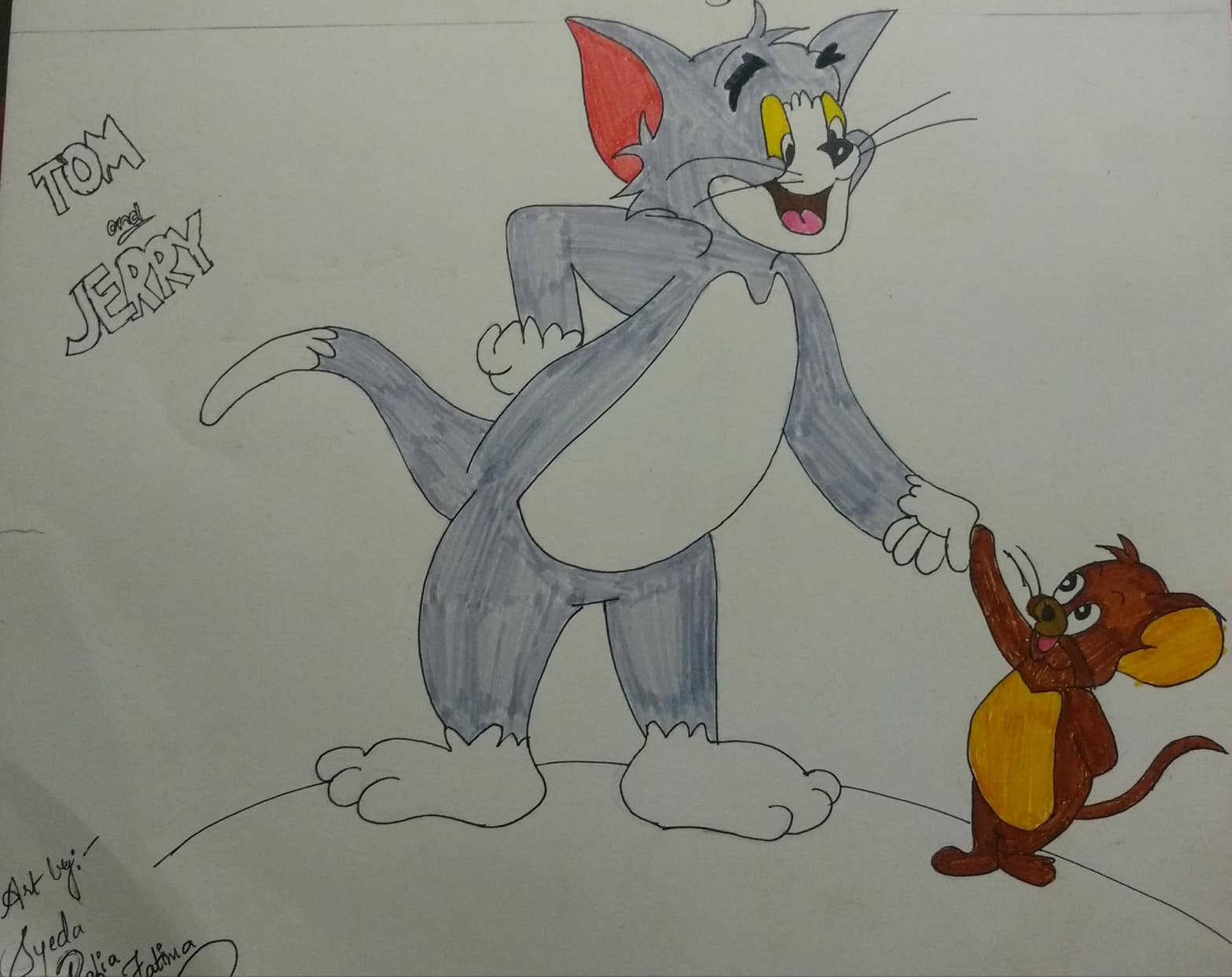 Drawing of Jerry (Tom & Jerry) by Cec - Drawize Gallery!