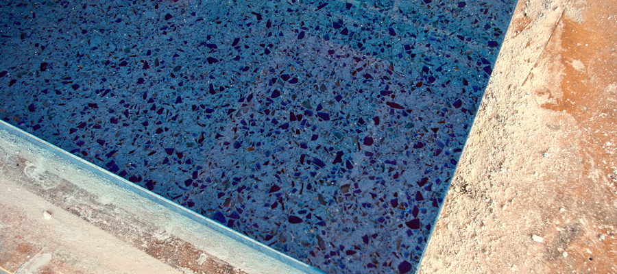 Cool Blue Recycled Blue Glass Concrete Counter Top Steemit