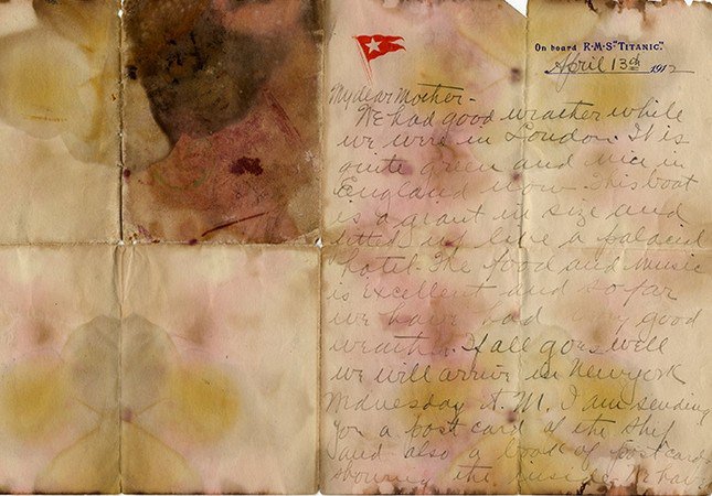 Letter found on Titanic sold.jpg