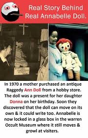 annabelle creation real doll