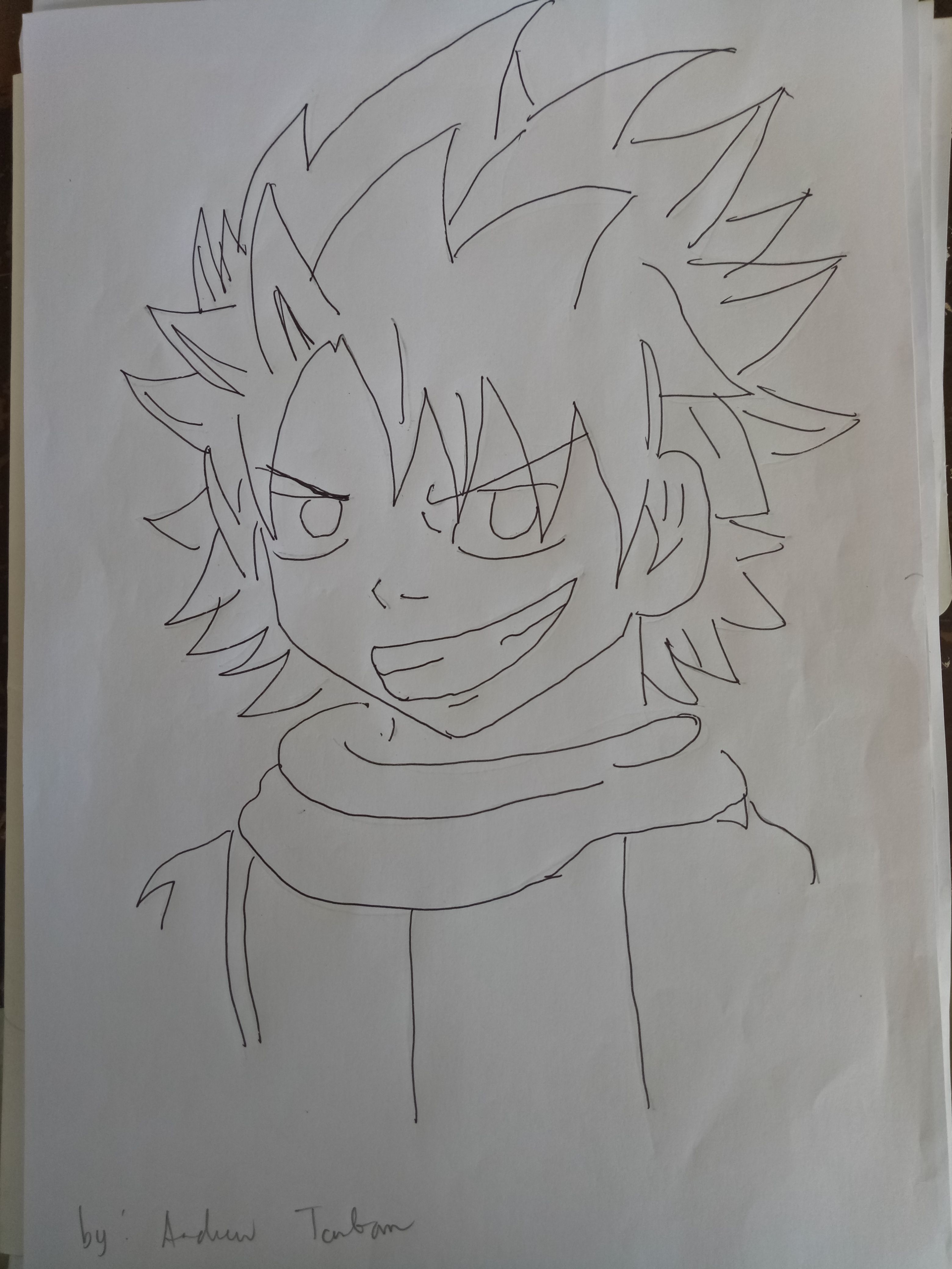 How to Draw Natsu - Easy Drawing Art