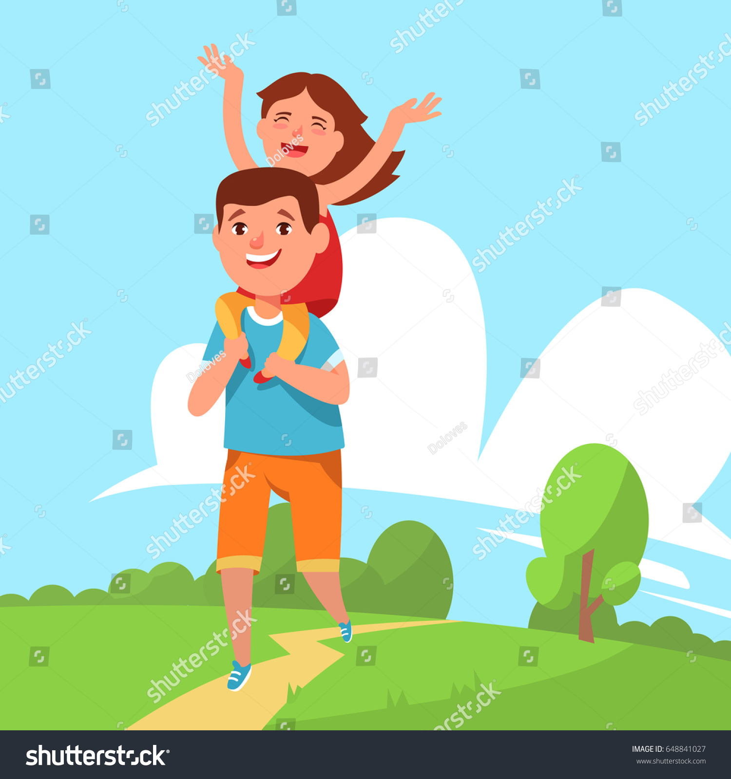 stock-vector-happy-family-father-and-daughter-walking-in-the-park-outdoors-together-outside-the-city-smiling-648841027.jpg