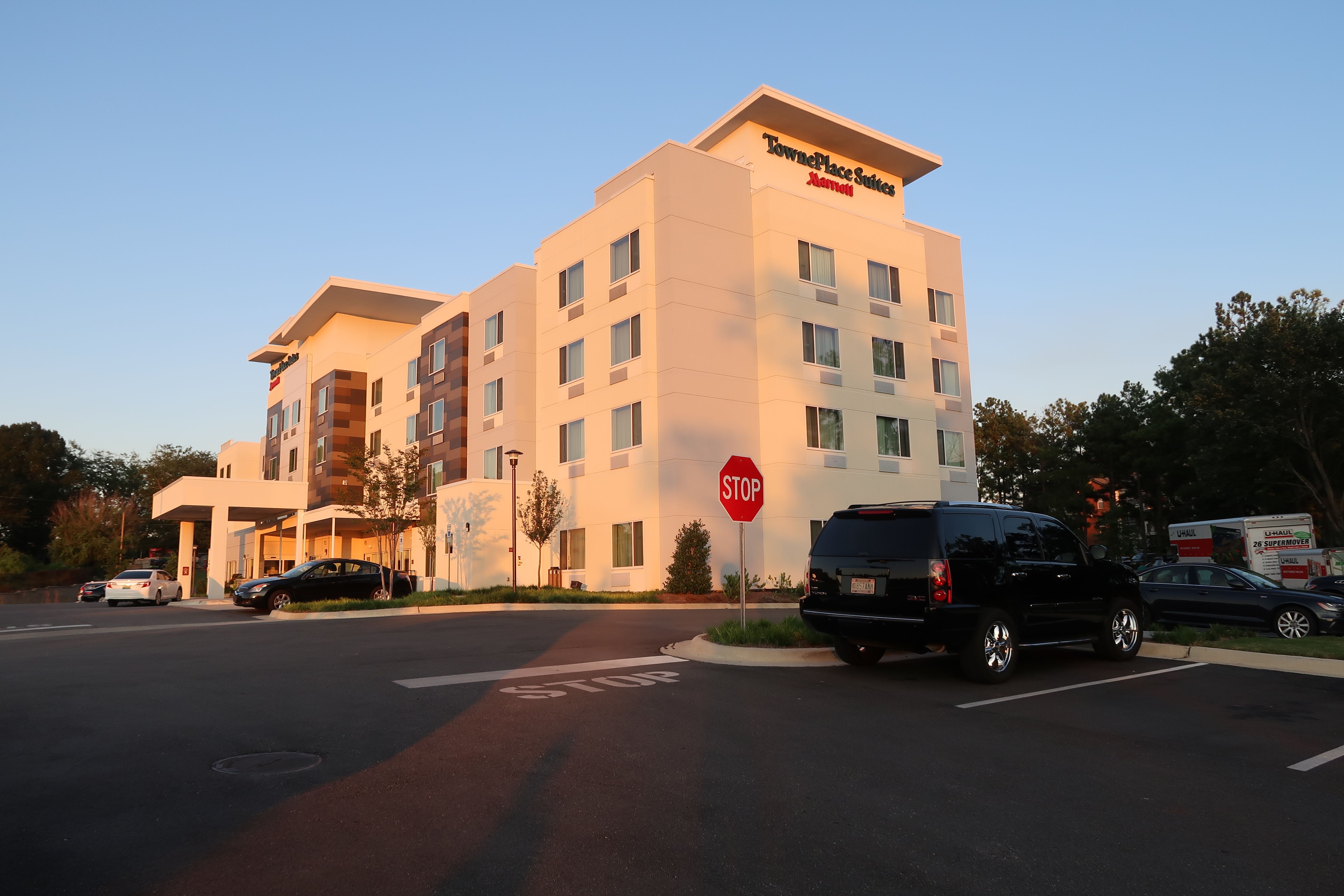 Parking lot Towneplace Suites Marriott in Auburn, Alabama!.JPG