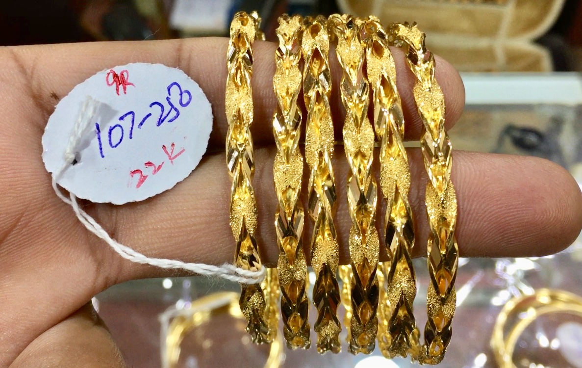 Gold Bangles 22 K Gold Solid New Year Designs 2018 Steemit