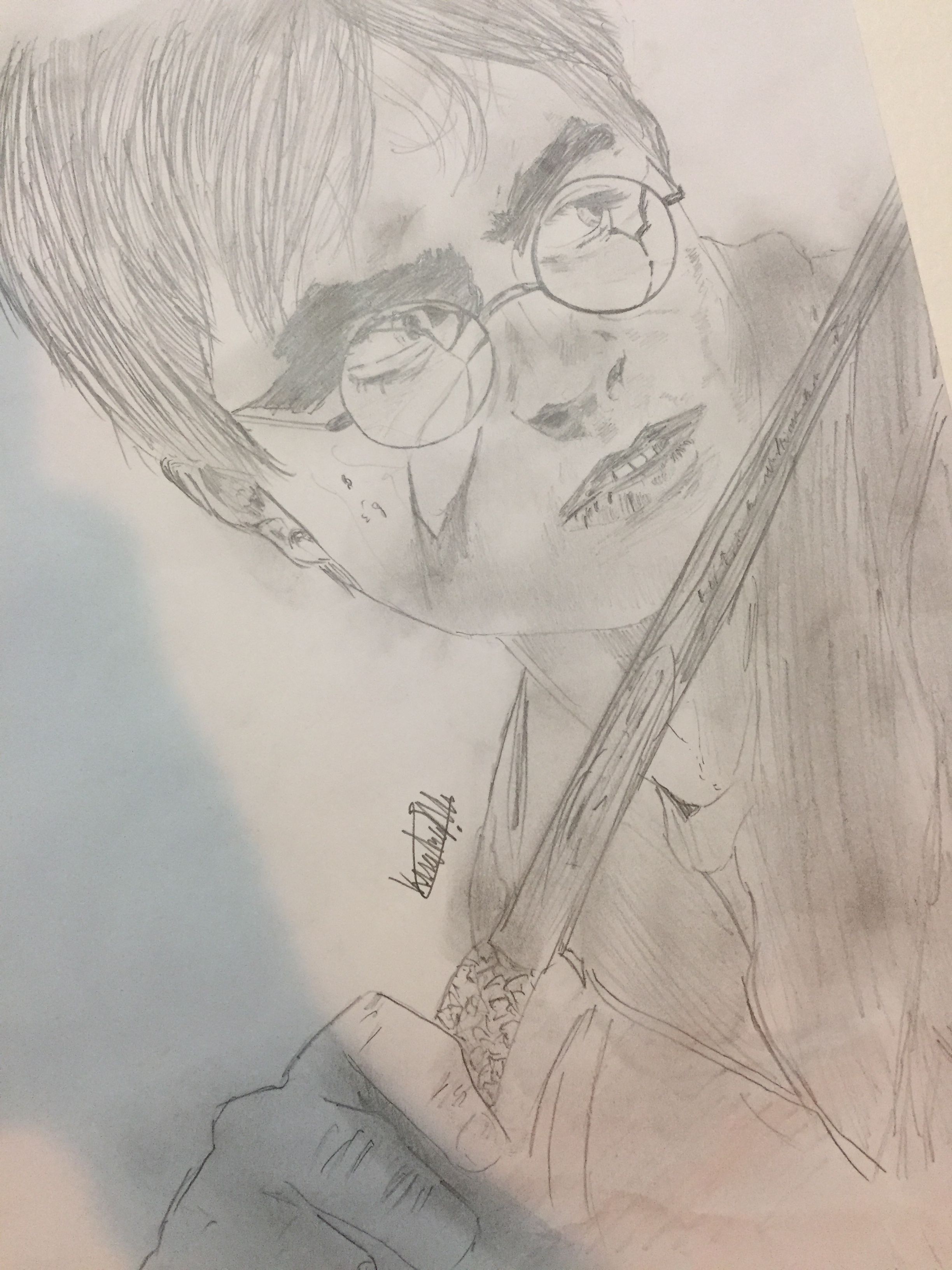 Рисунки по Гарри Поттеру карандашом