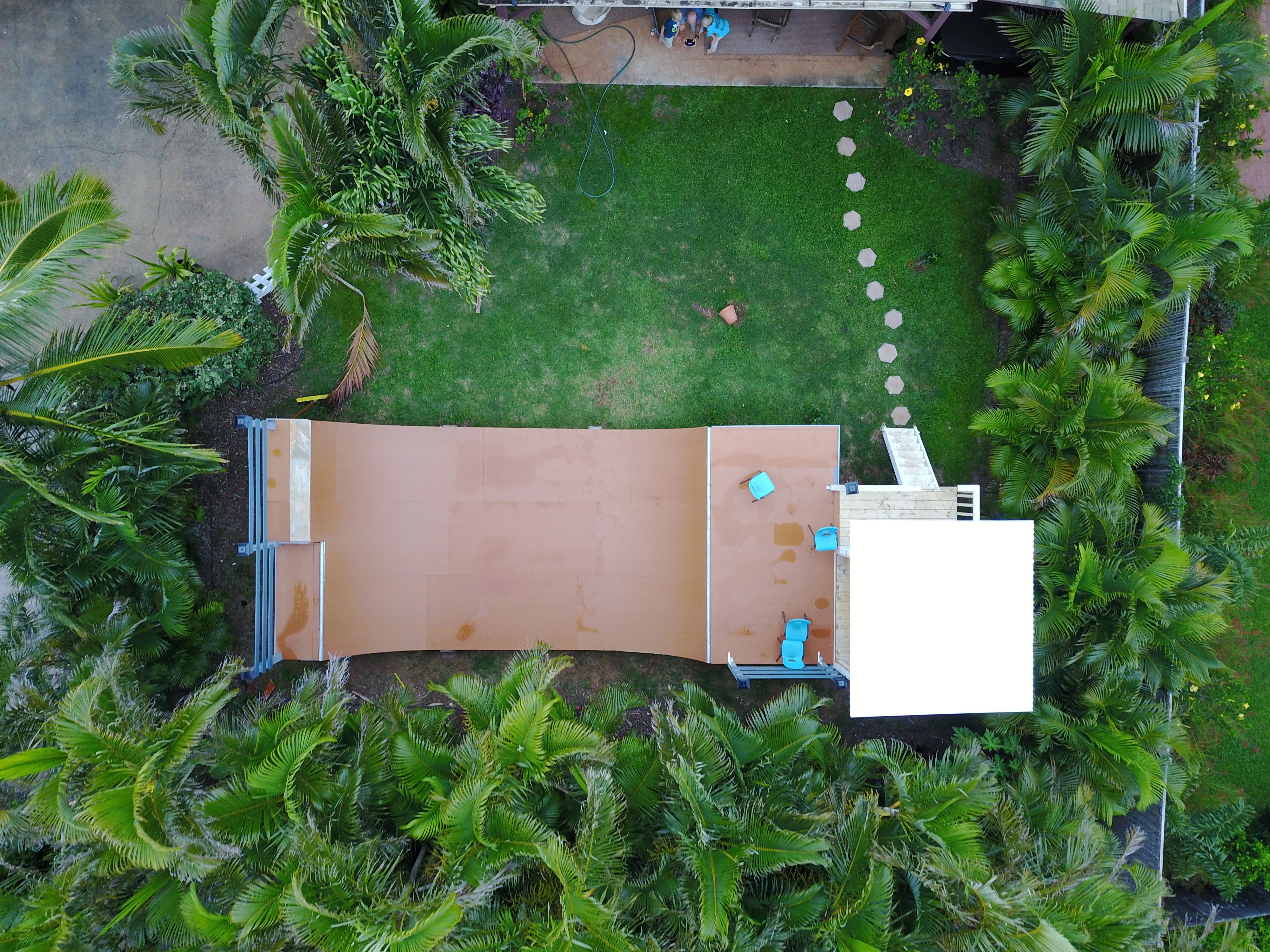 My Backyard Mini Ramp And My New Dji Mavic Drone Steemit