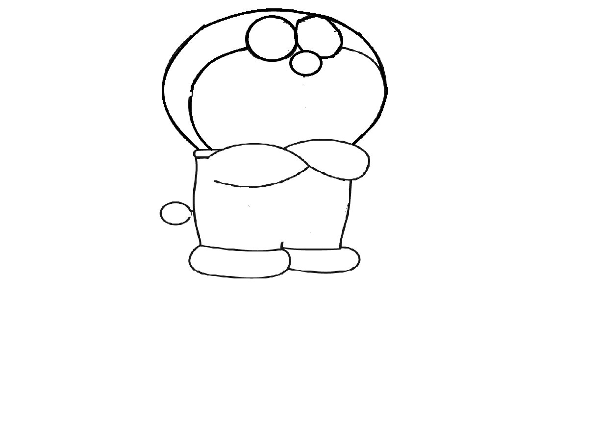 Easy Doraemon Drawing | Cartoon Drawing | Doraemon Nobita Drawing | Step By  Step - YouTube