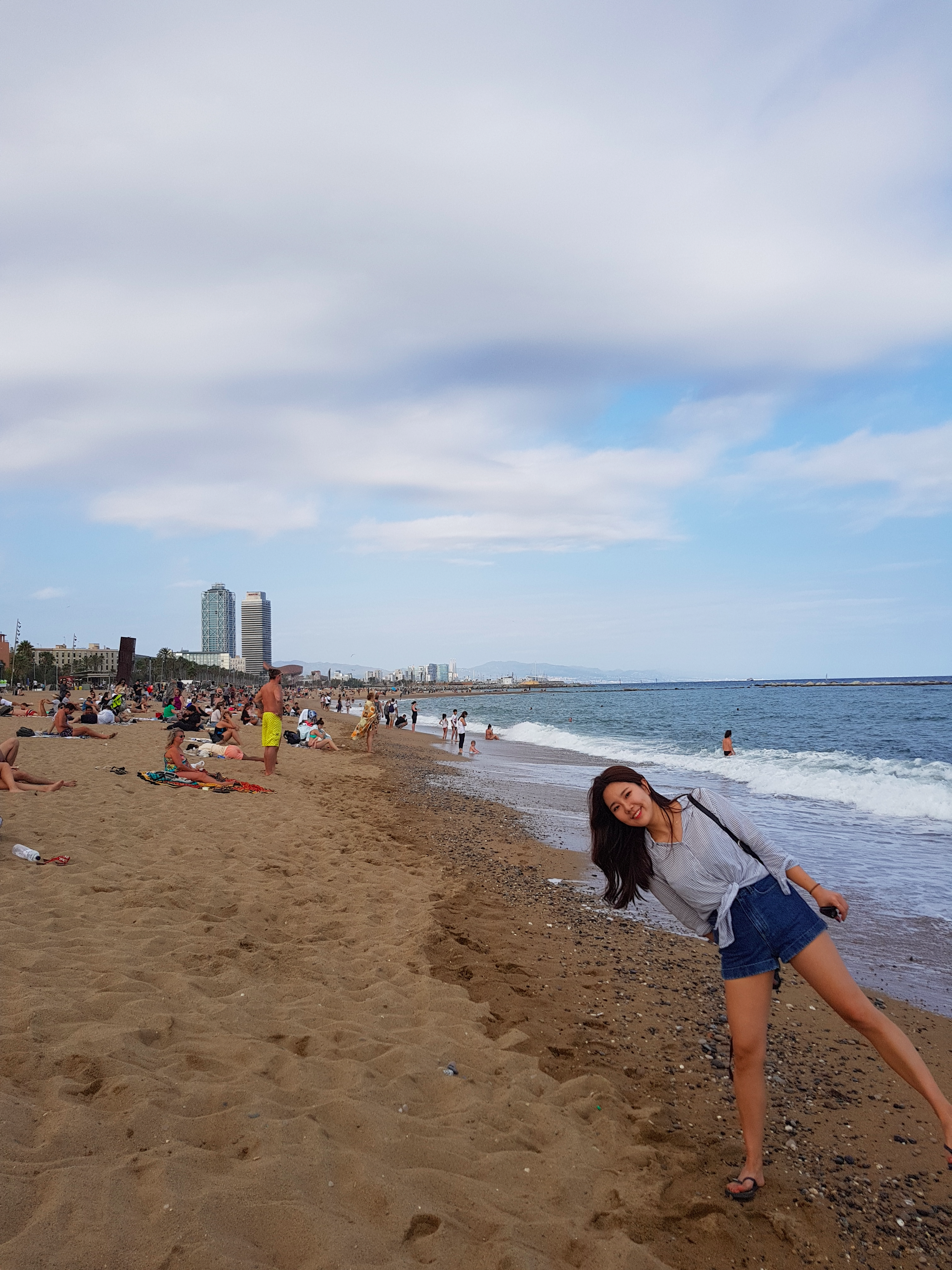 Episode 2 Of My Spain Experience Barceloneta Beach La