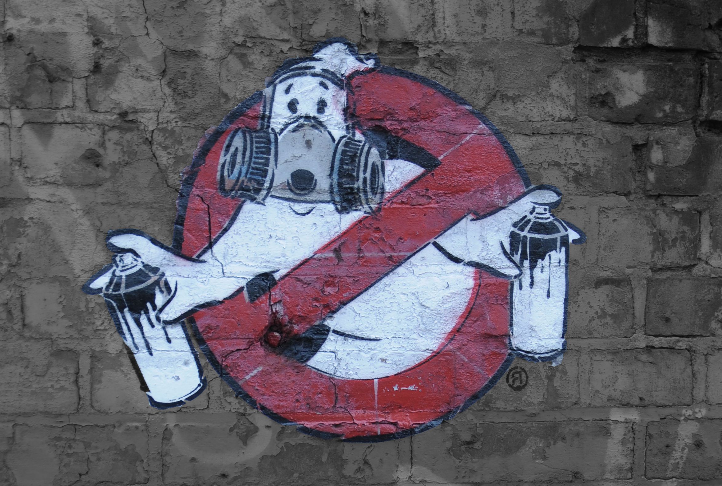 "Who ya gonna call? Ghostbusters!" 📷 Monomad Tuesday Street Berlin