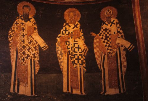 Turkey - Istanbul - Chora Church - Mural - The Church Fathers.jpg