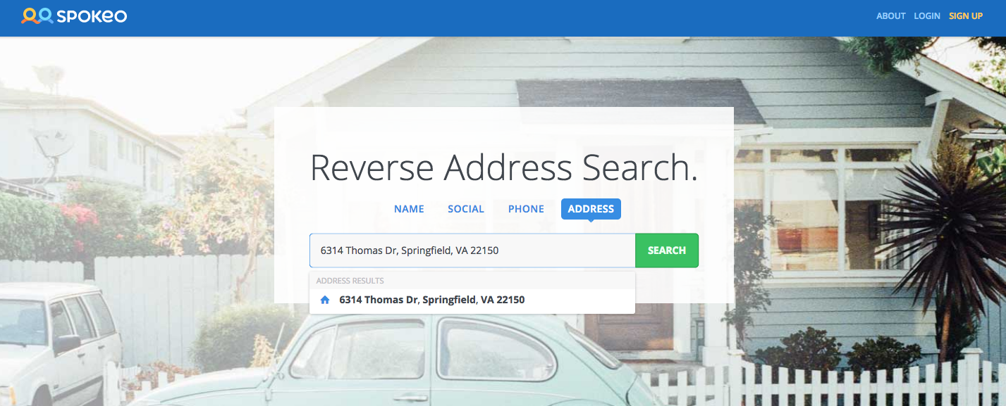 Reverse Address Search   Find Residents   Home Owners   Spokeo.png