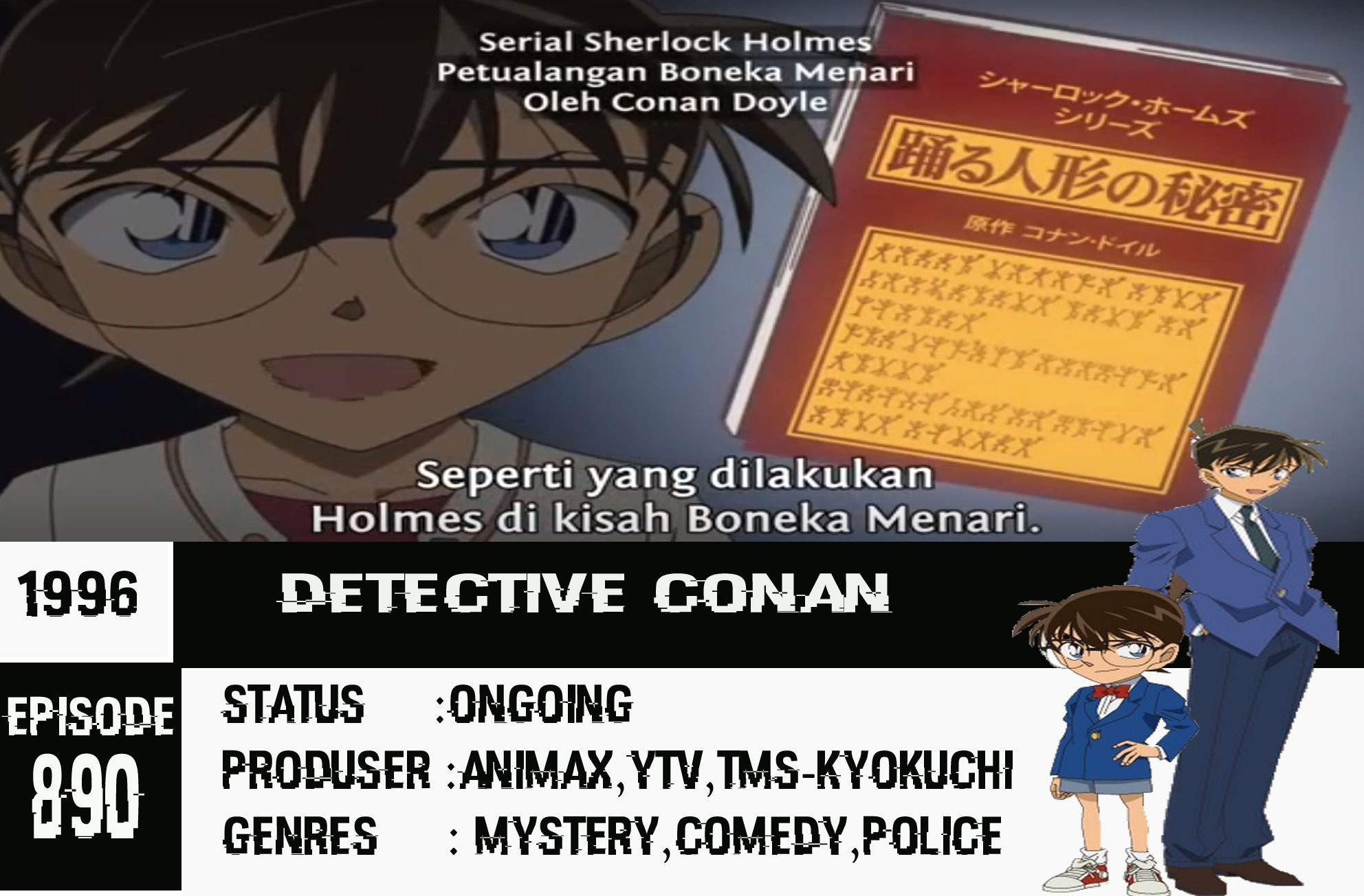 Anime Detective Conan Episode 0 Steemkr